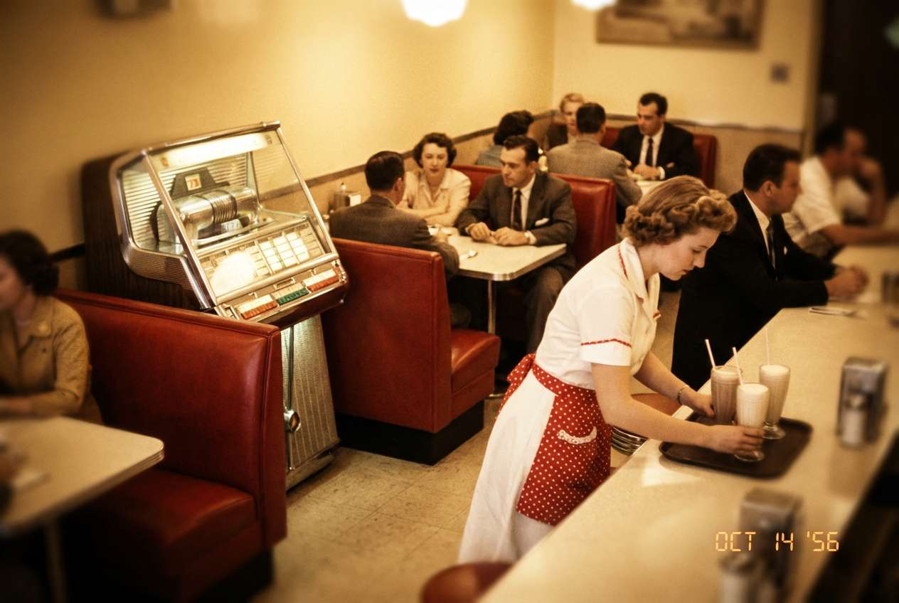 AI Vintage Photo Generator: Example 01