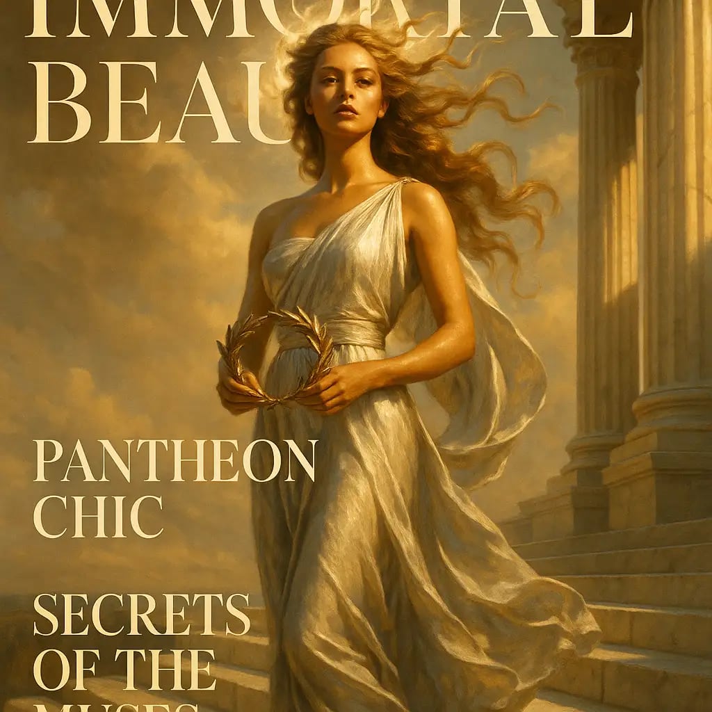 Example created with AI Vogue Magazine Cover Generator