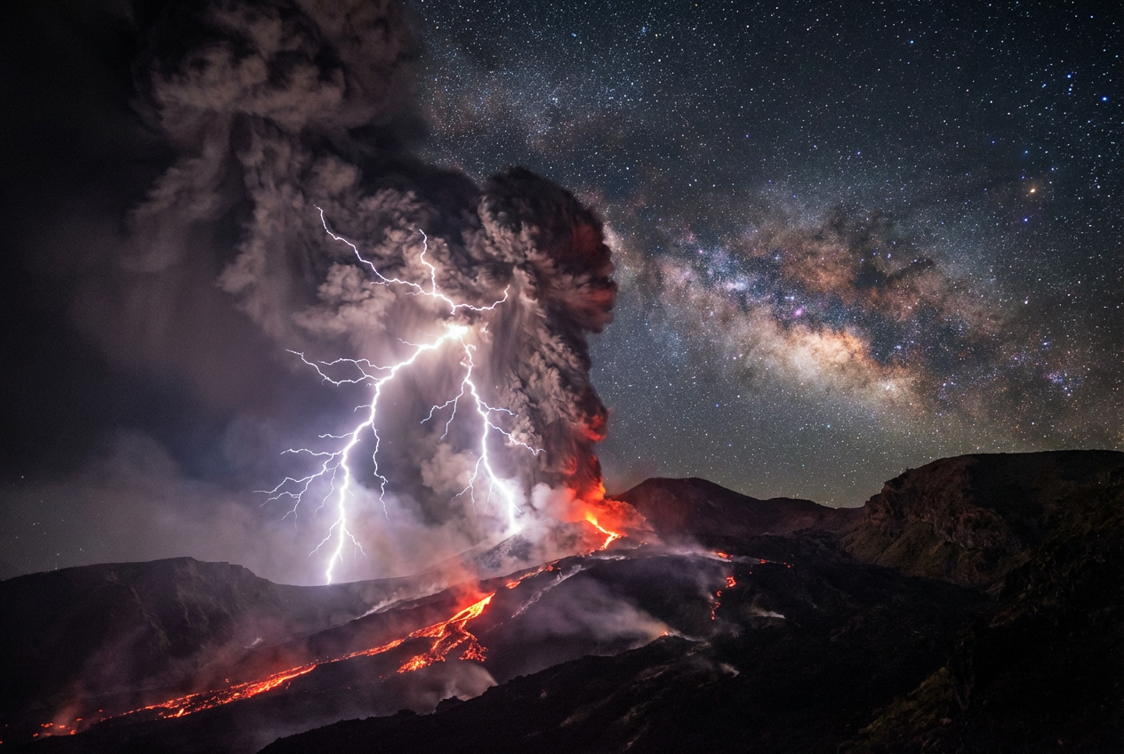 Example created with AI Volcano Generator