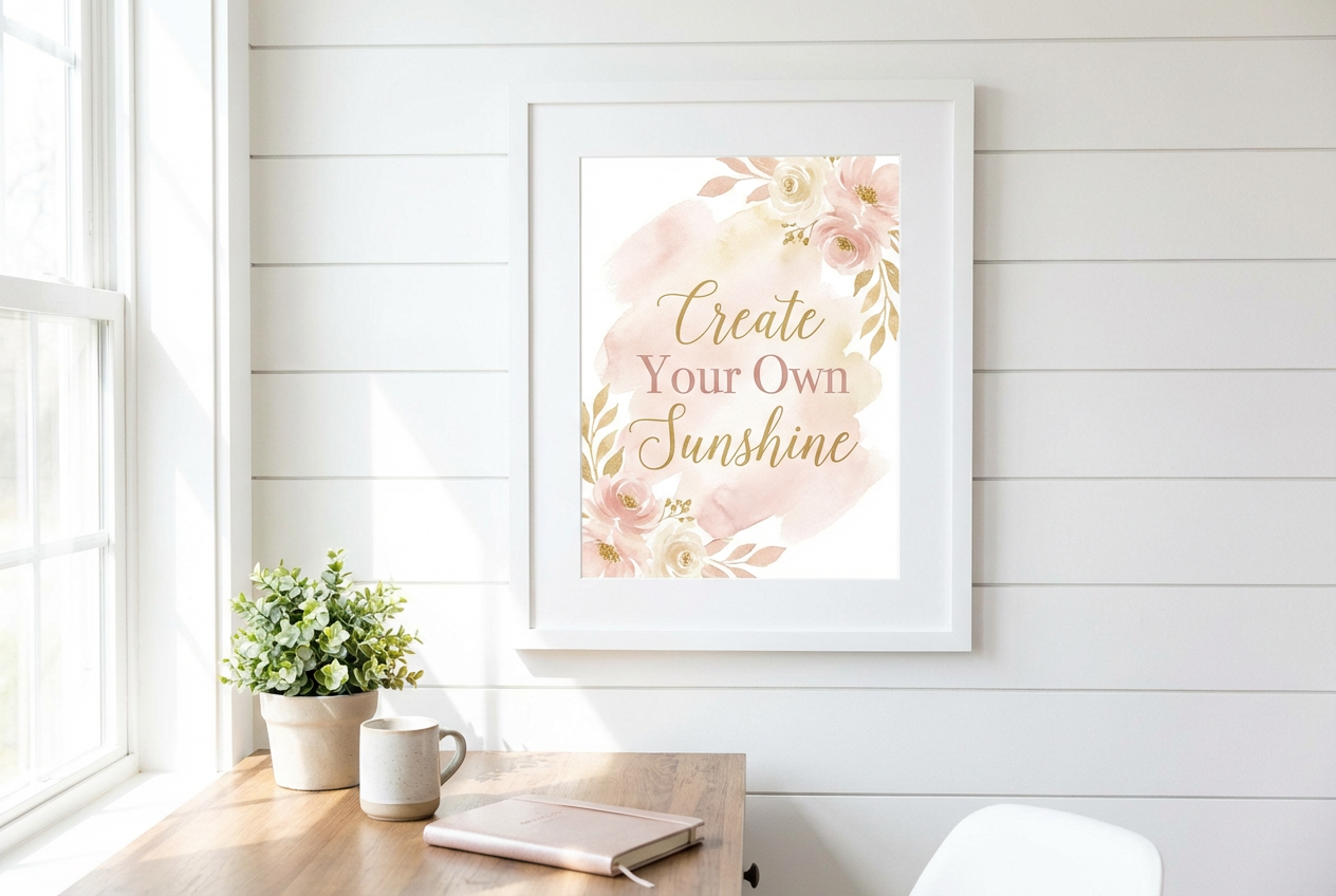 Example created with AI Wall Art Mockup Generator