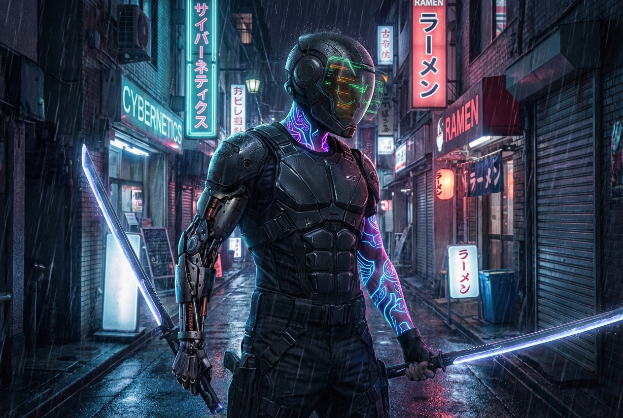 AI Warrior Generator: Example 03