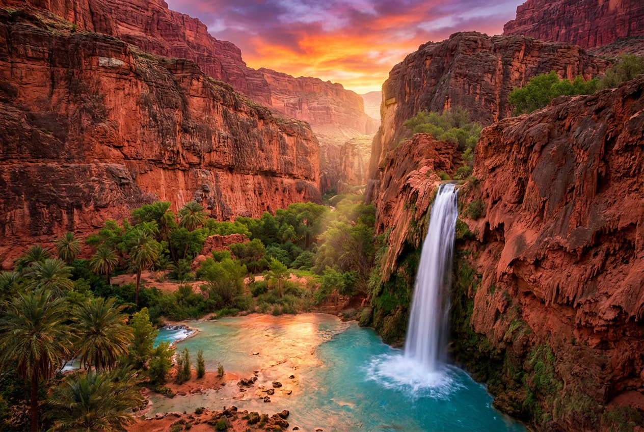 Example created with AI Waterfall Generator