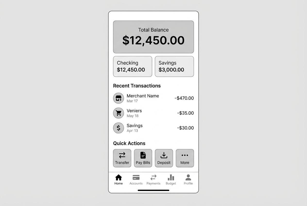 AI Wireframe Generator: Example 01