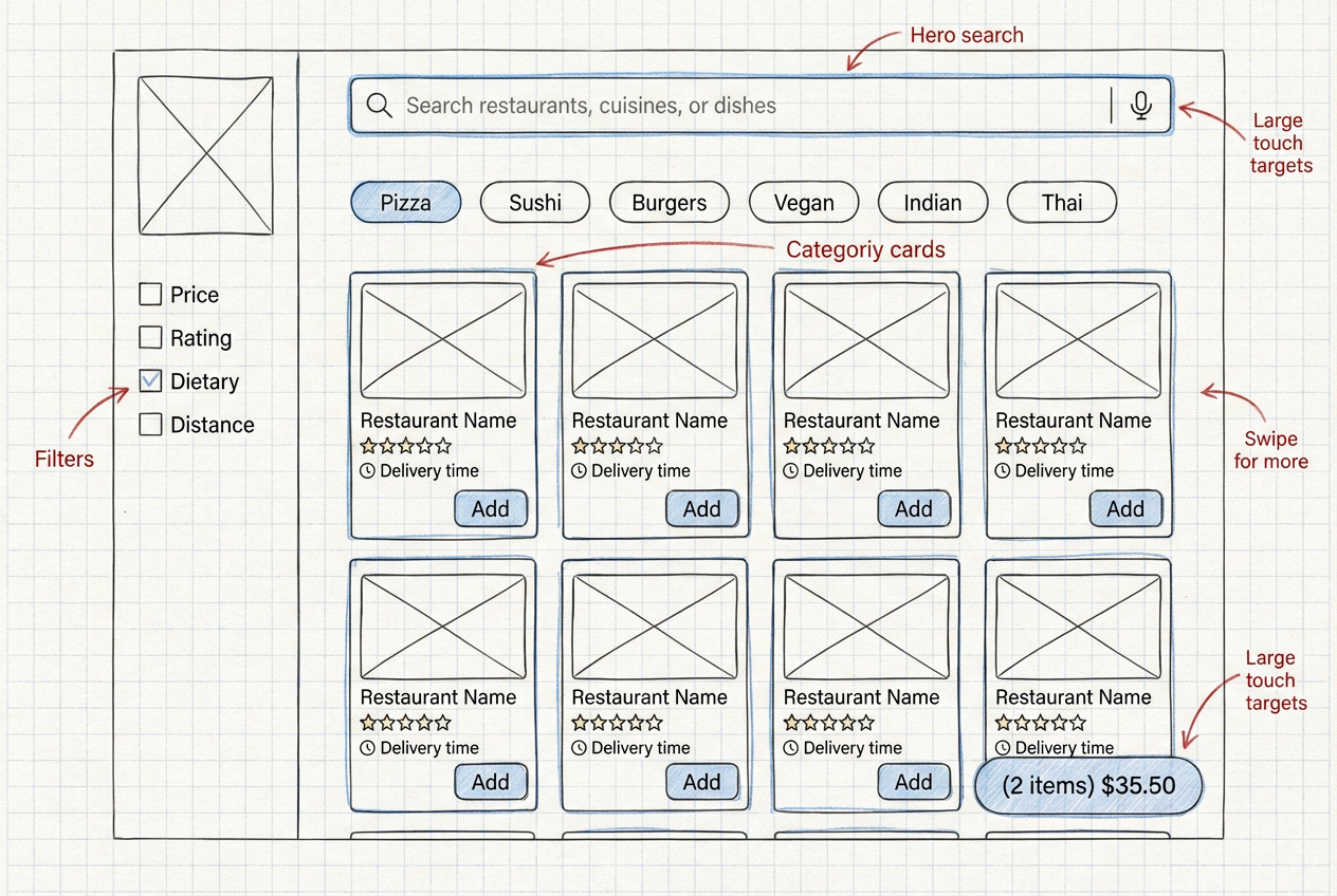 Example created with AI Wireframe Generator