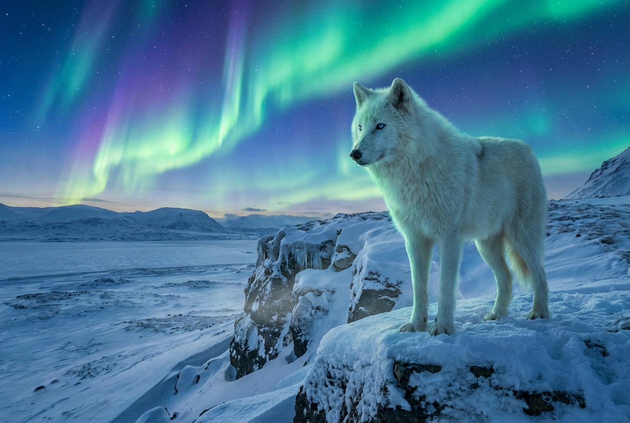 AI Wolf Generator: Example 01