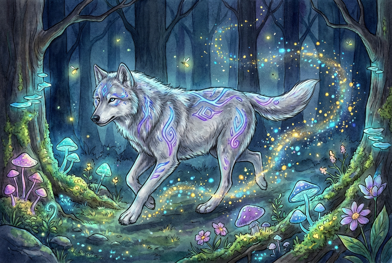 AI Wolf Generator: Example 03