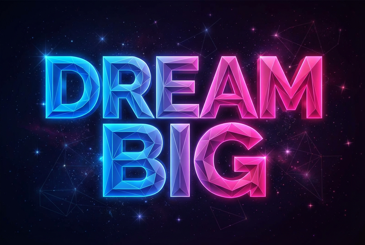 AI Word Art Generator: Example 01