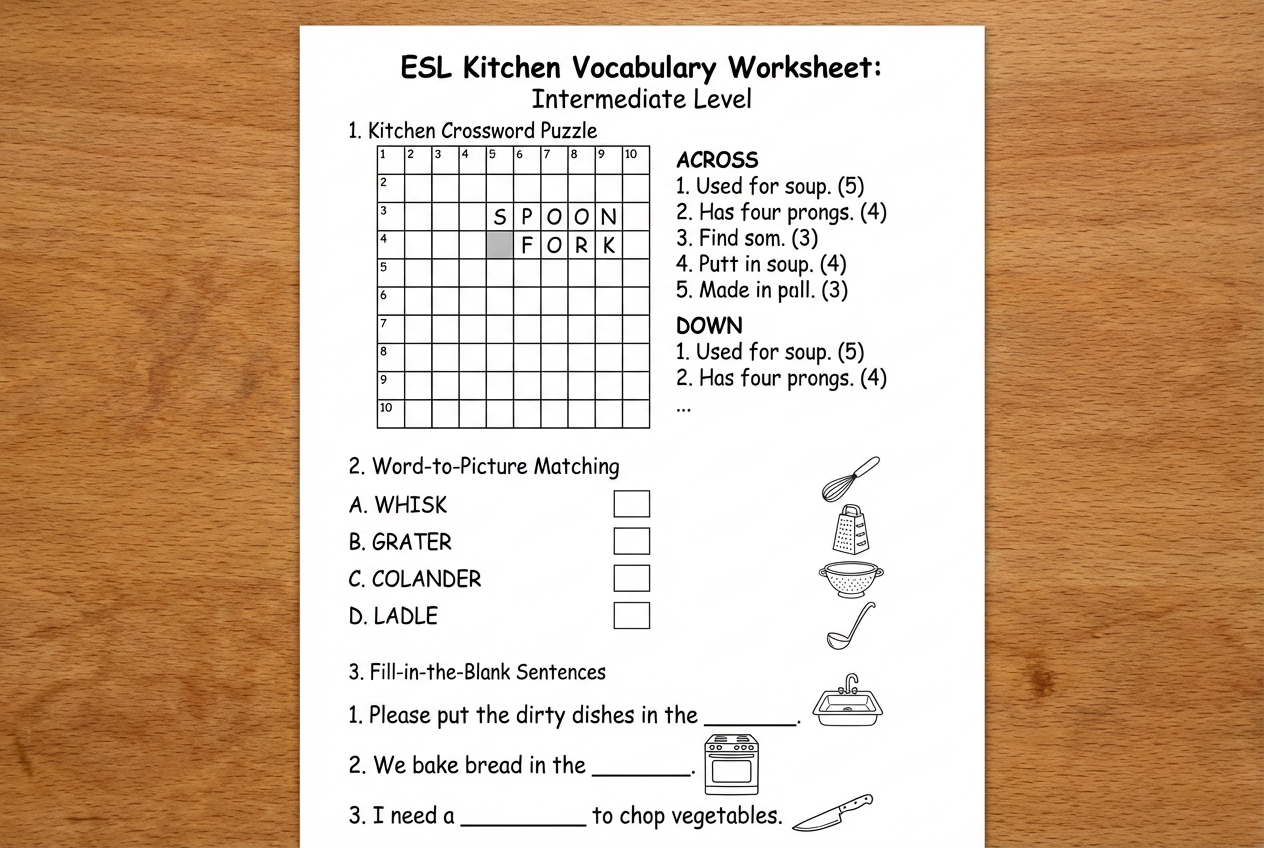 AI Worksheet Generator: Example 03