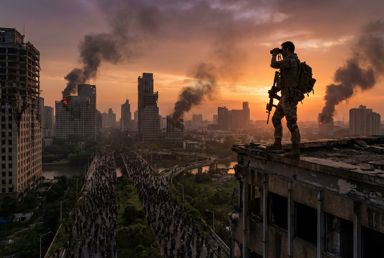 AI Zombie Apocalypse Generator: Example 01