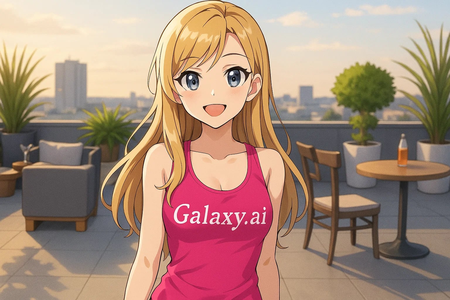 Example created with AI Anime Filter