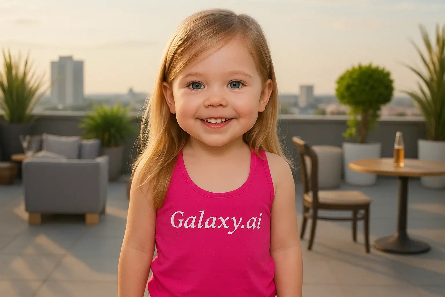 Example created with AI Baby Filter