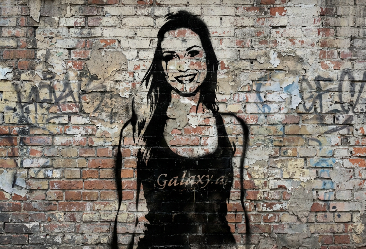 Example created with AI Banksy Street Art Filter