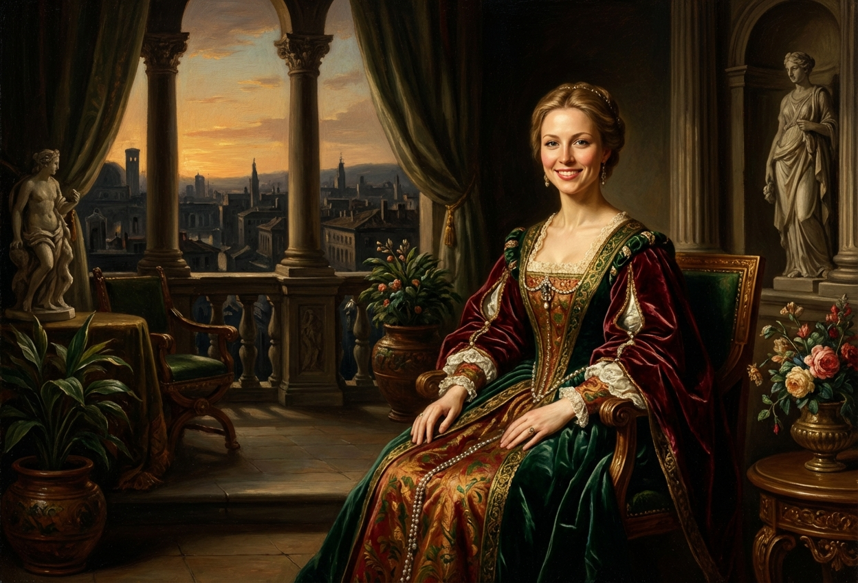 Example created with AI Baroque Painting Filter