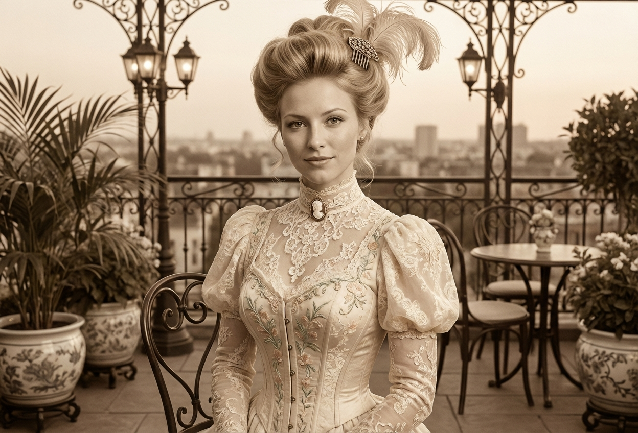 Example created with AI Belle Epoque Filter