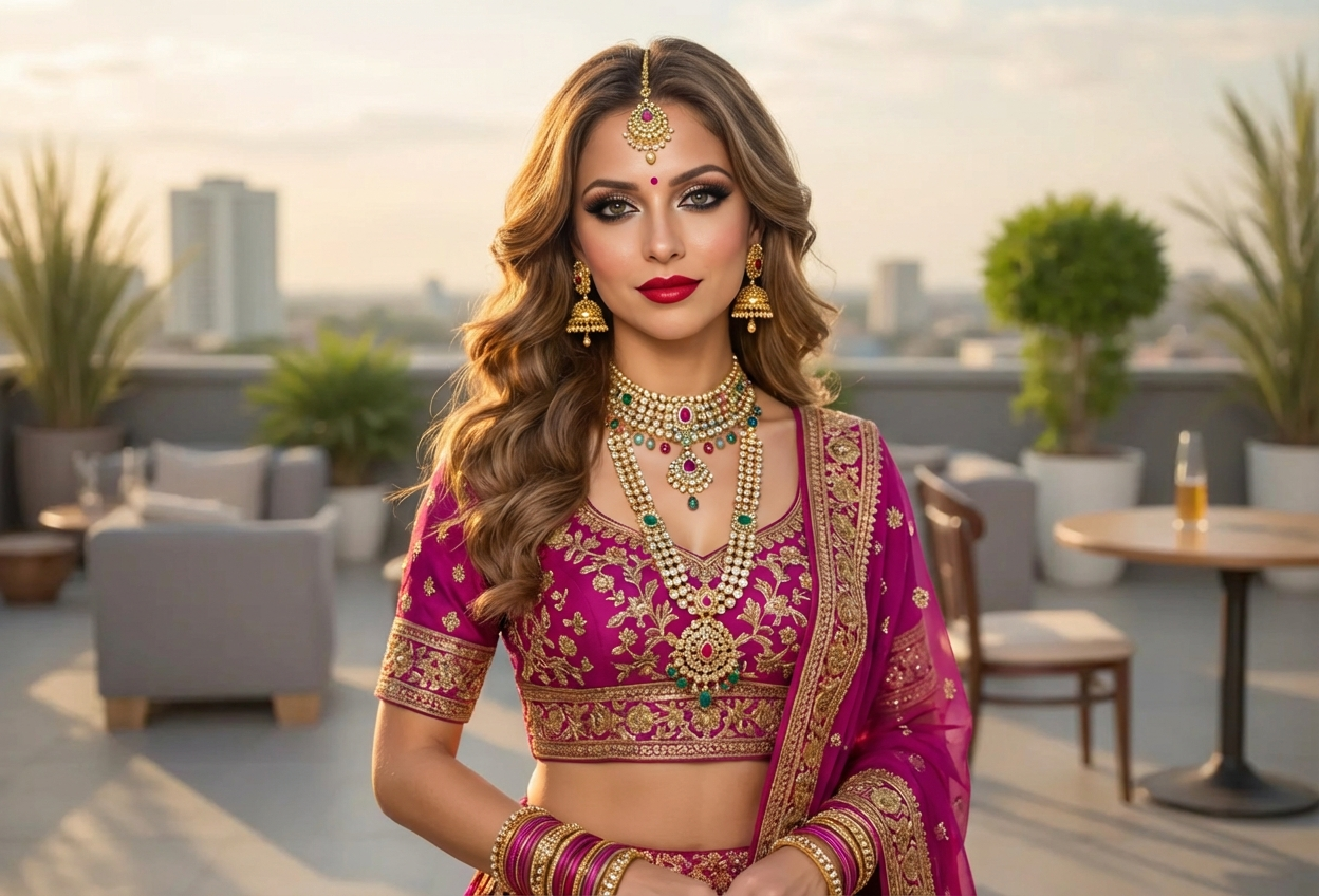 Example created with AI Bollywood Filter