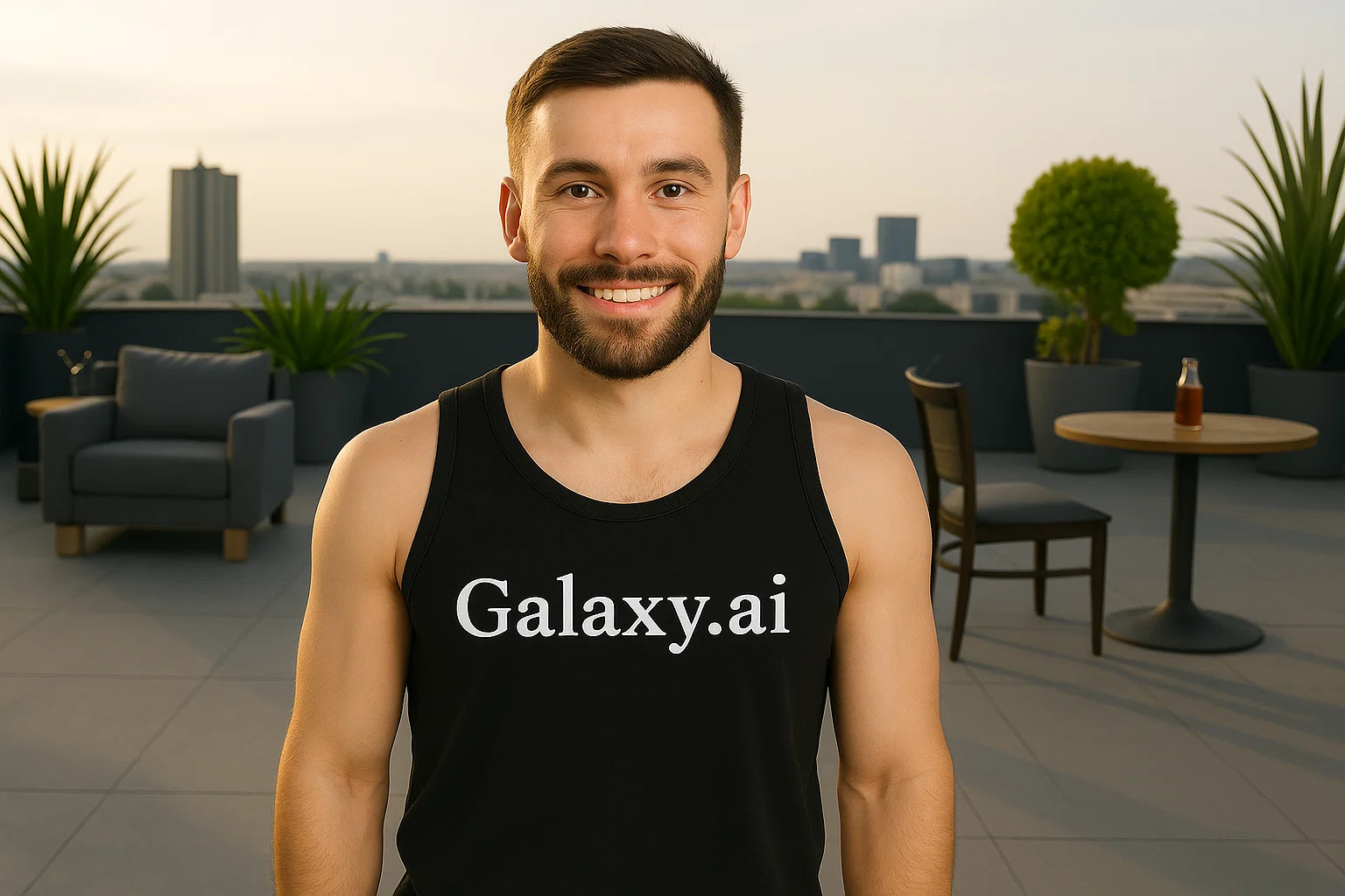 Example created with AI Buzz Cut Filter