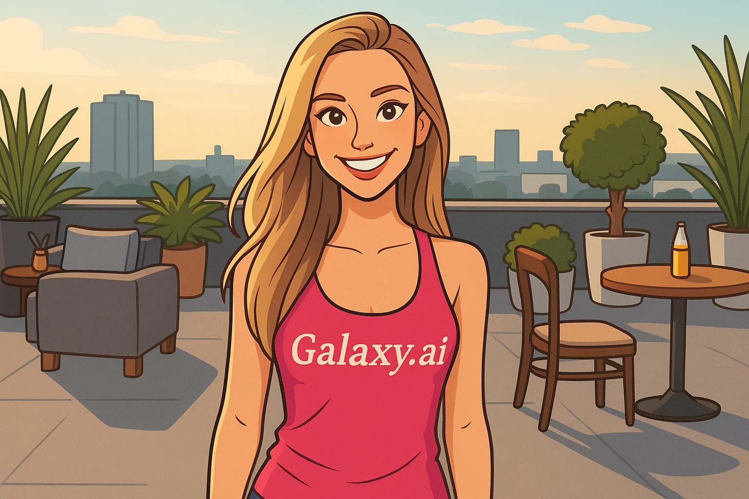 Example created with AI Cartoon Filter
