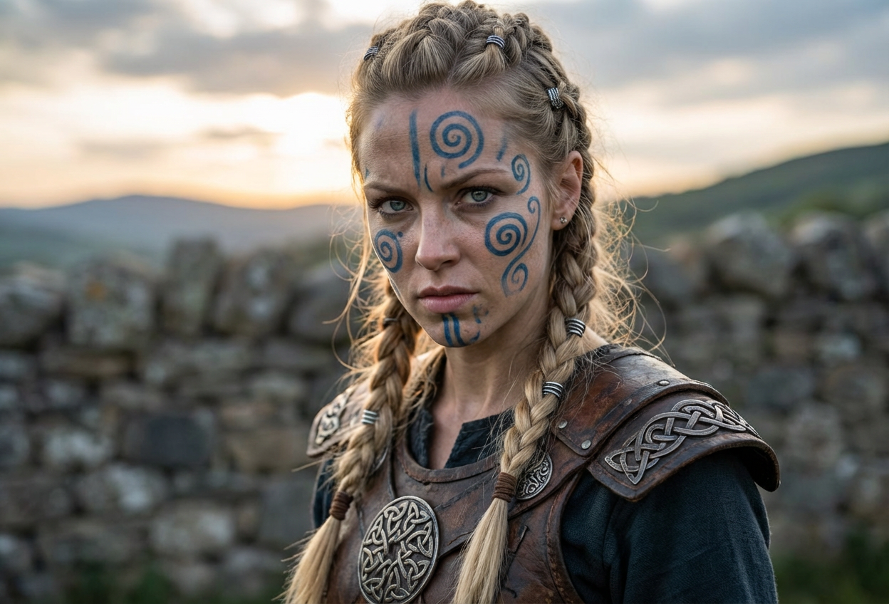 Example created with AI Celtic Warrior Filter