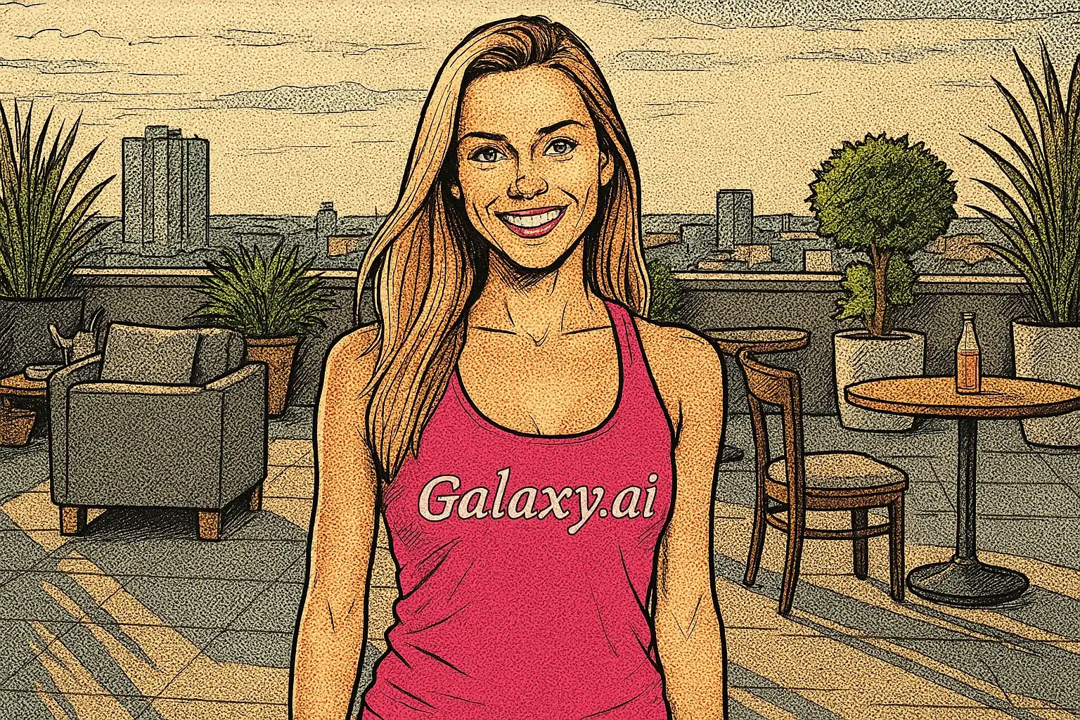 Example created with AI Comic Book Filter