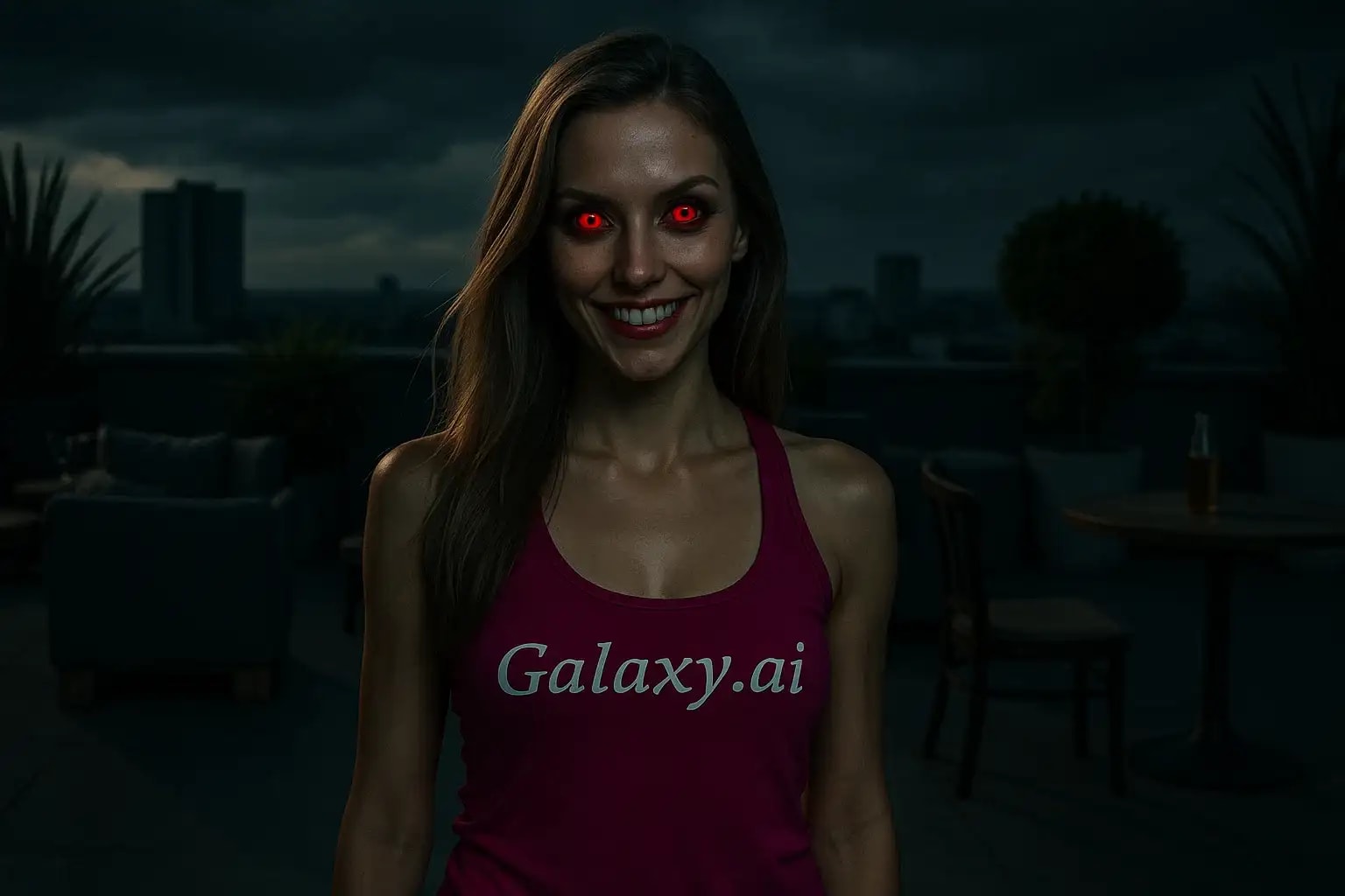 Example created with AI Demon Eye Filter