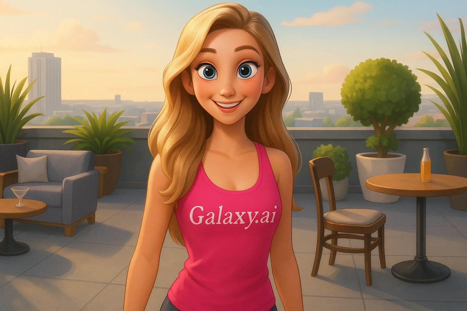 Example created with AI Disney Filter