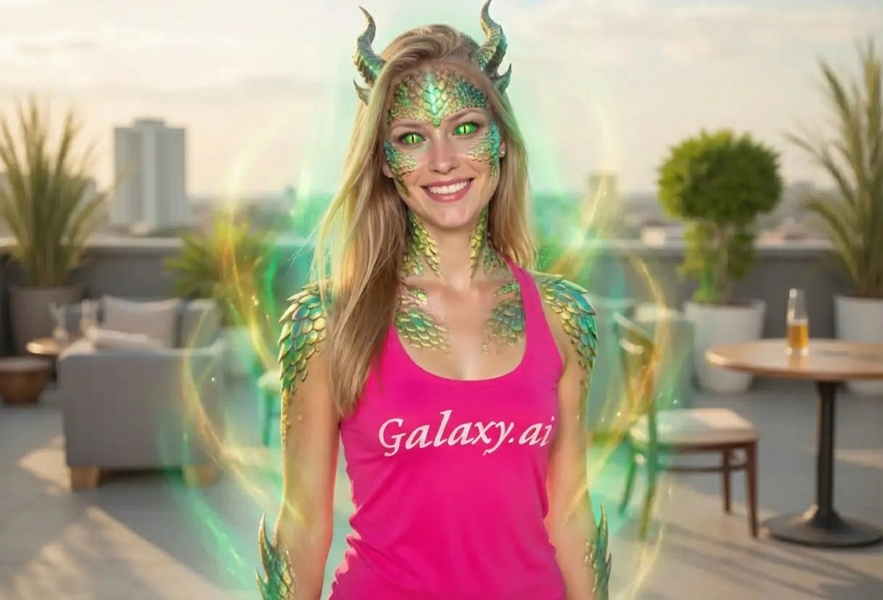 Example created with AI Dragon Filter