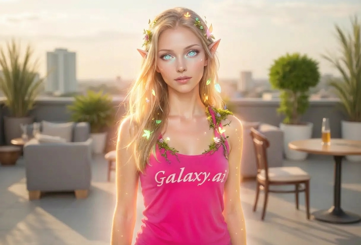 Example created with AI Elven Filter
