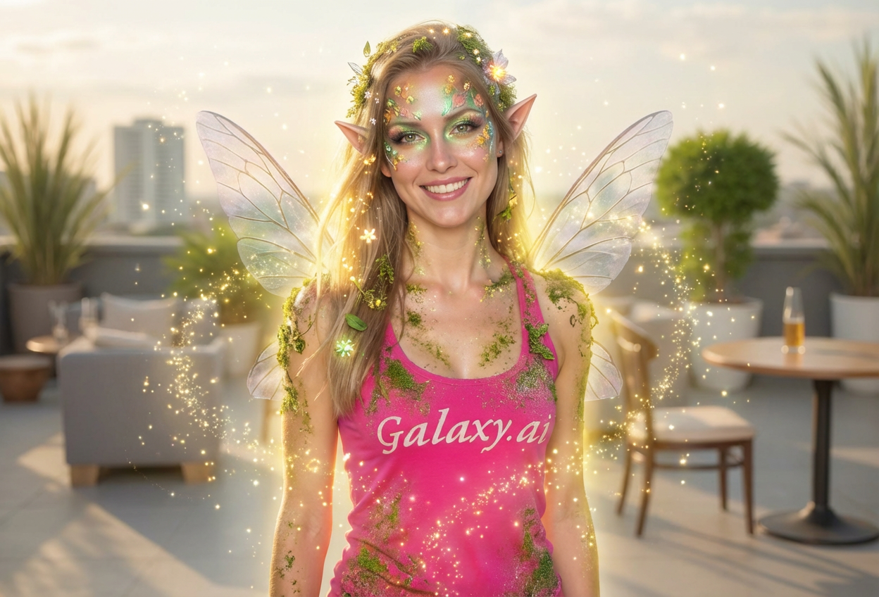 Example created with AI Fae Creature Filter