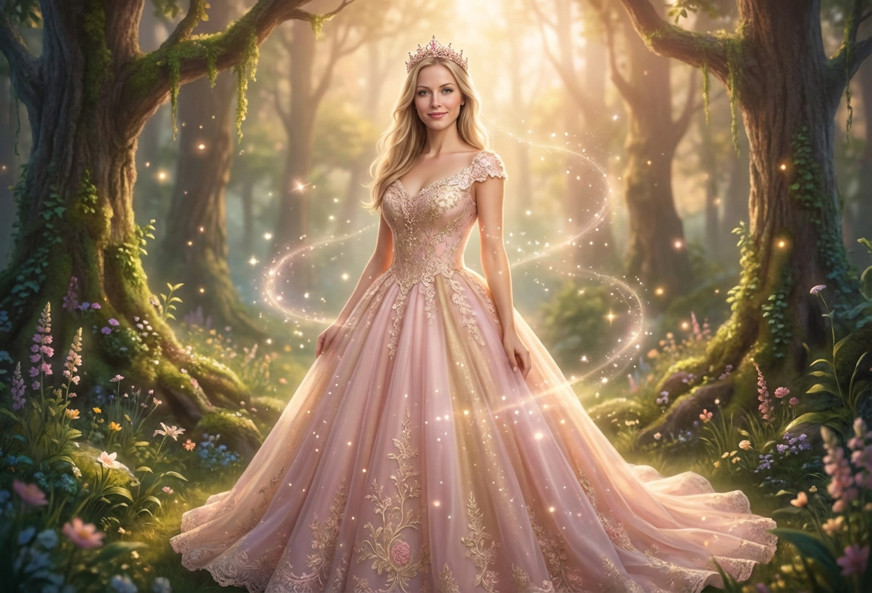 Example created with AI Fairytale Princess Filter