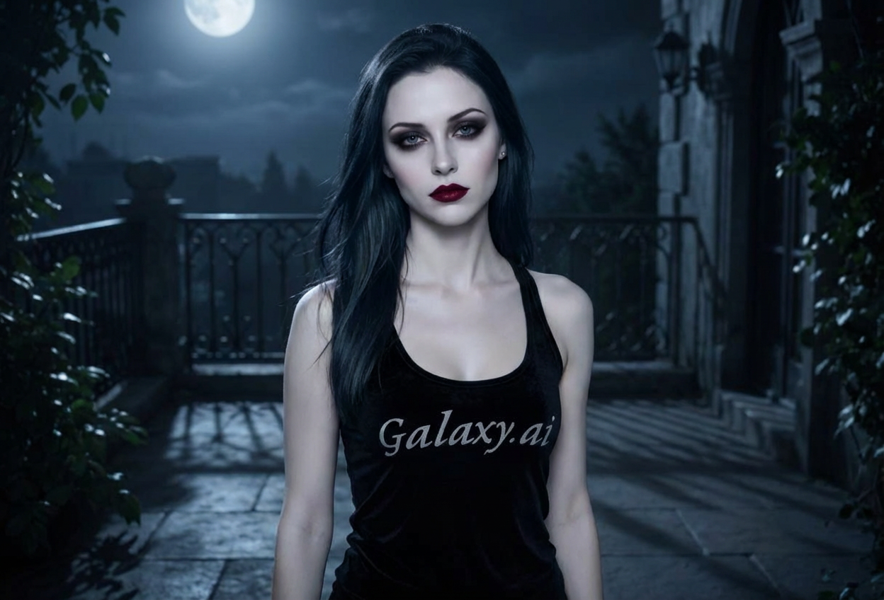 Example created with AI Gothic Romance Filter