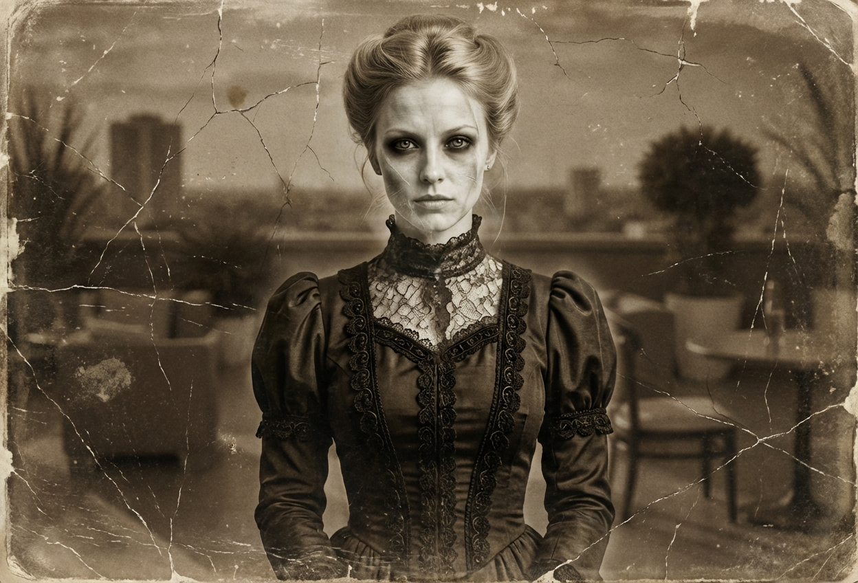 Example created with AI Haunted Victorian Filter