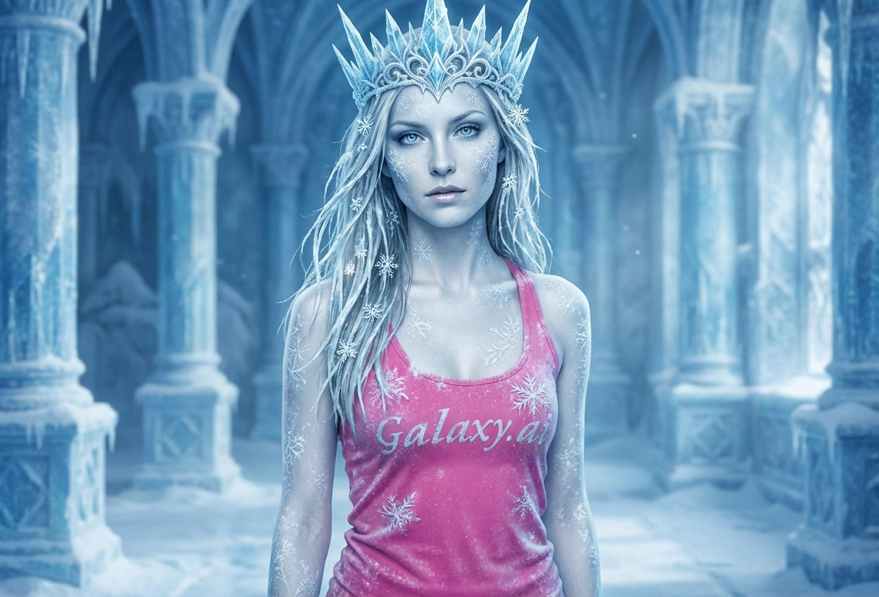 Example created with AI Ice Queen Filter