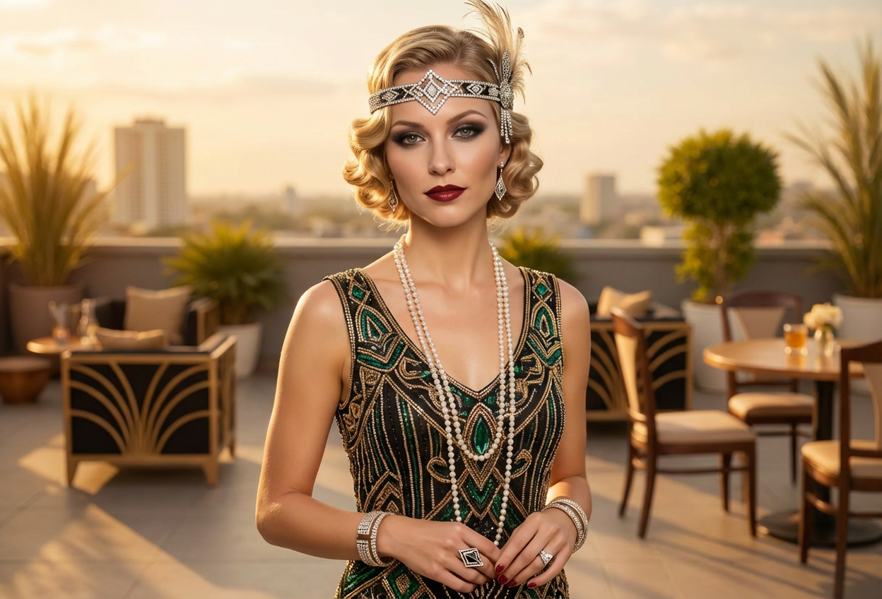 Example created with AI Jazz Age Filter