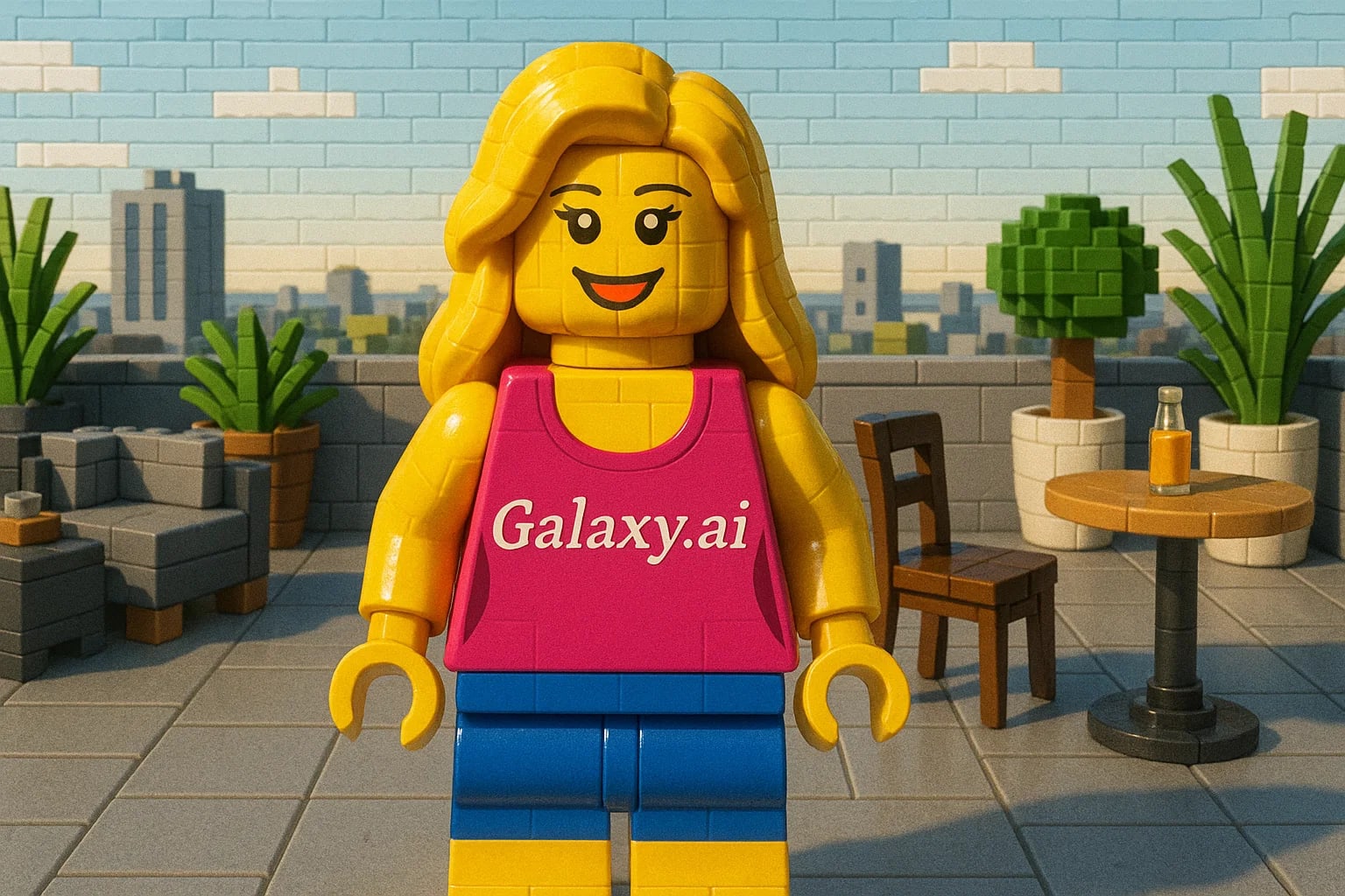 Example created with AI Lego Filter