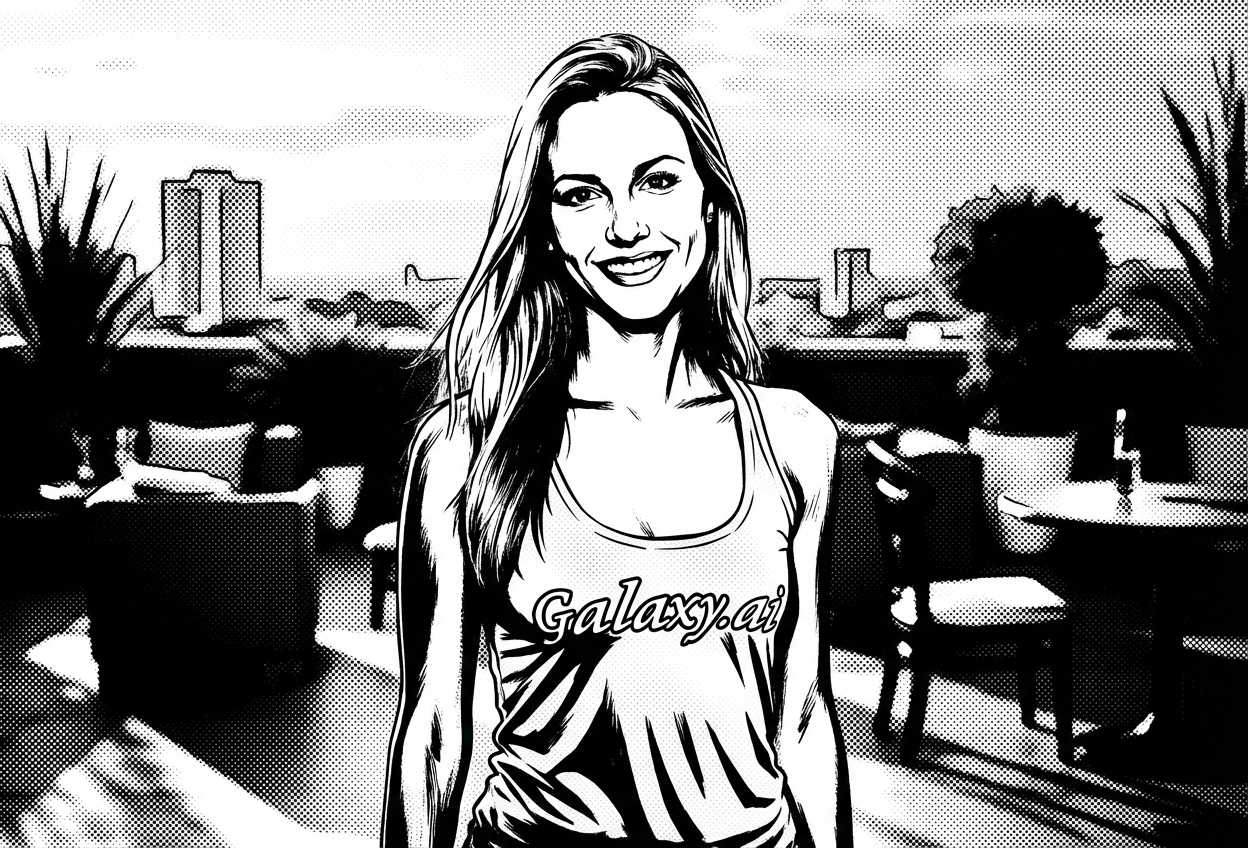 Example created with AI Noir Comic Filter