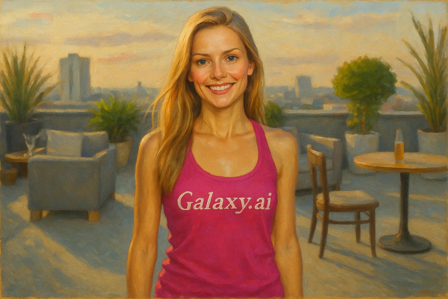 Example created with AI Oil Painting Filter