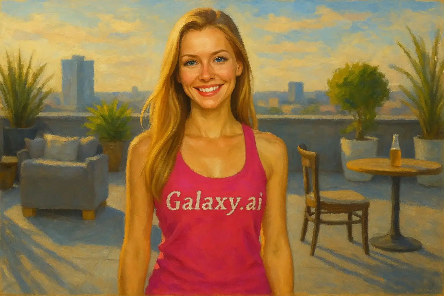 Example created with AI Painting Filter