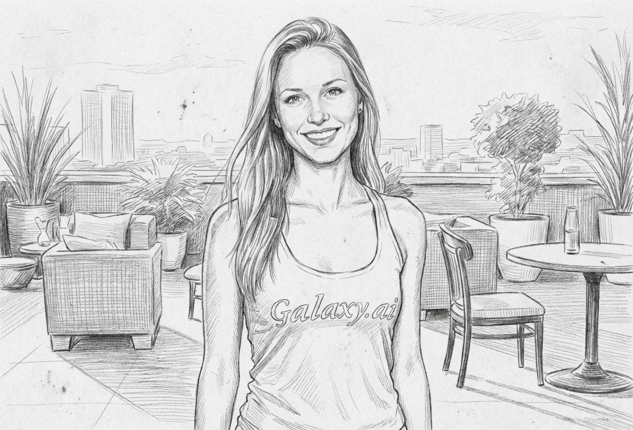 Example created with AI Pencil Sketch Filter