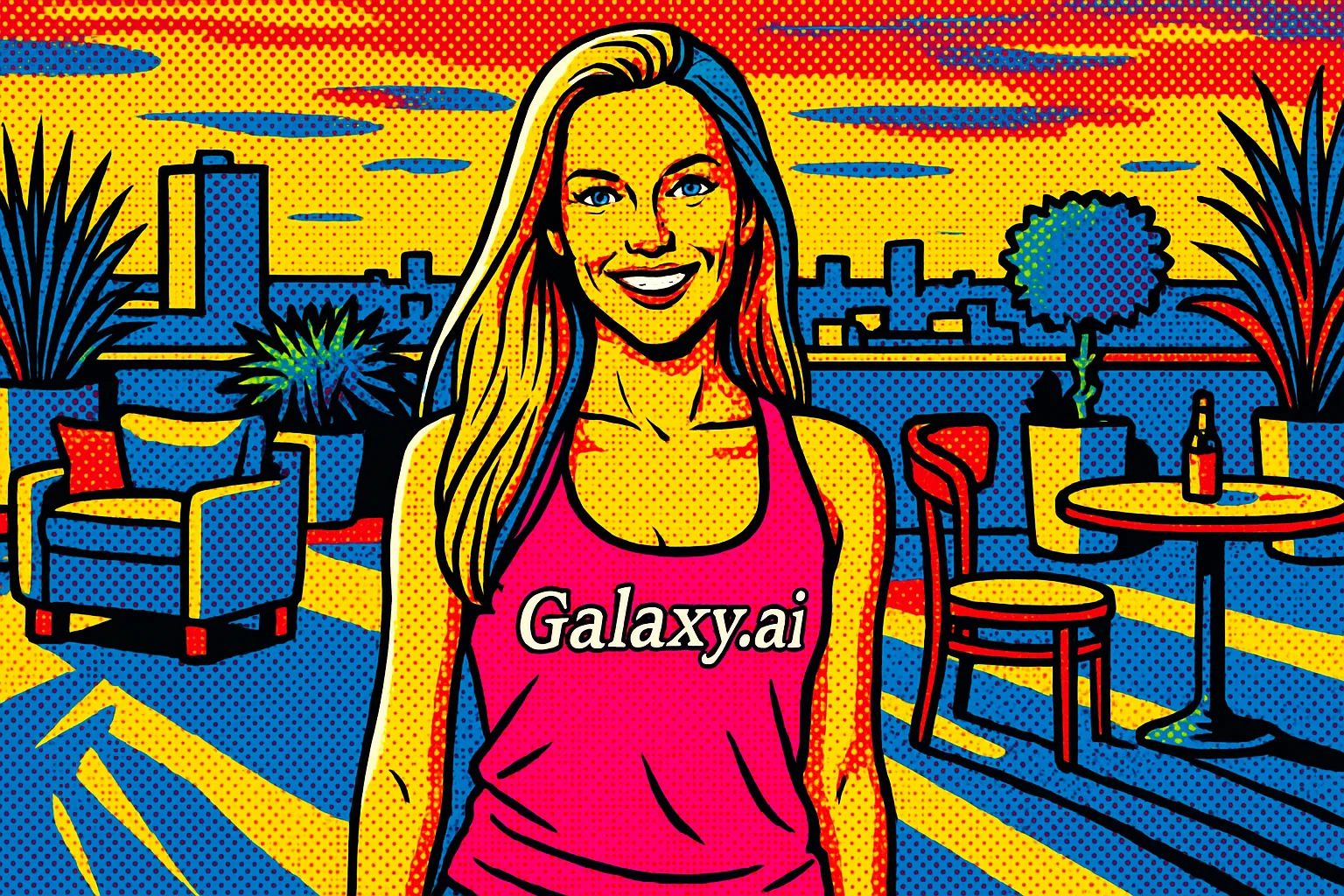 Example created with AI Pop Art Filter