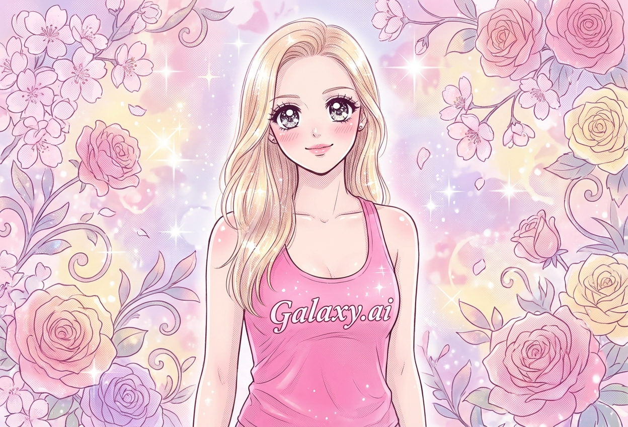 Example created with AI Shoujo Manga Filter