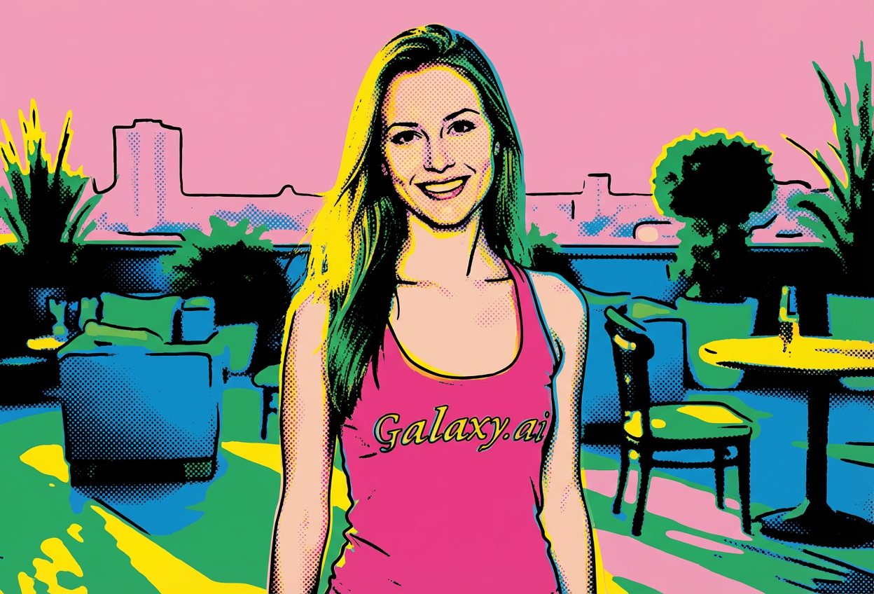 Example created with AI Silk Screen Filter
