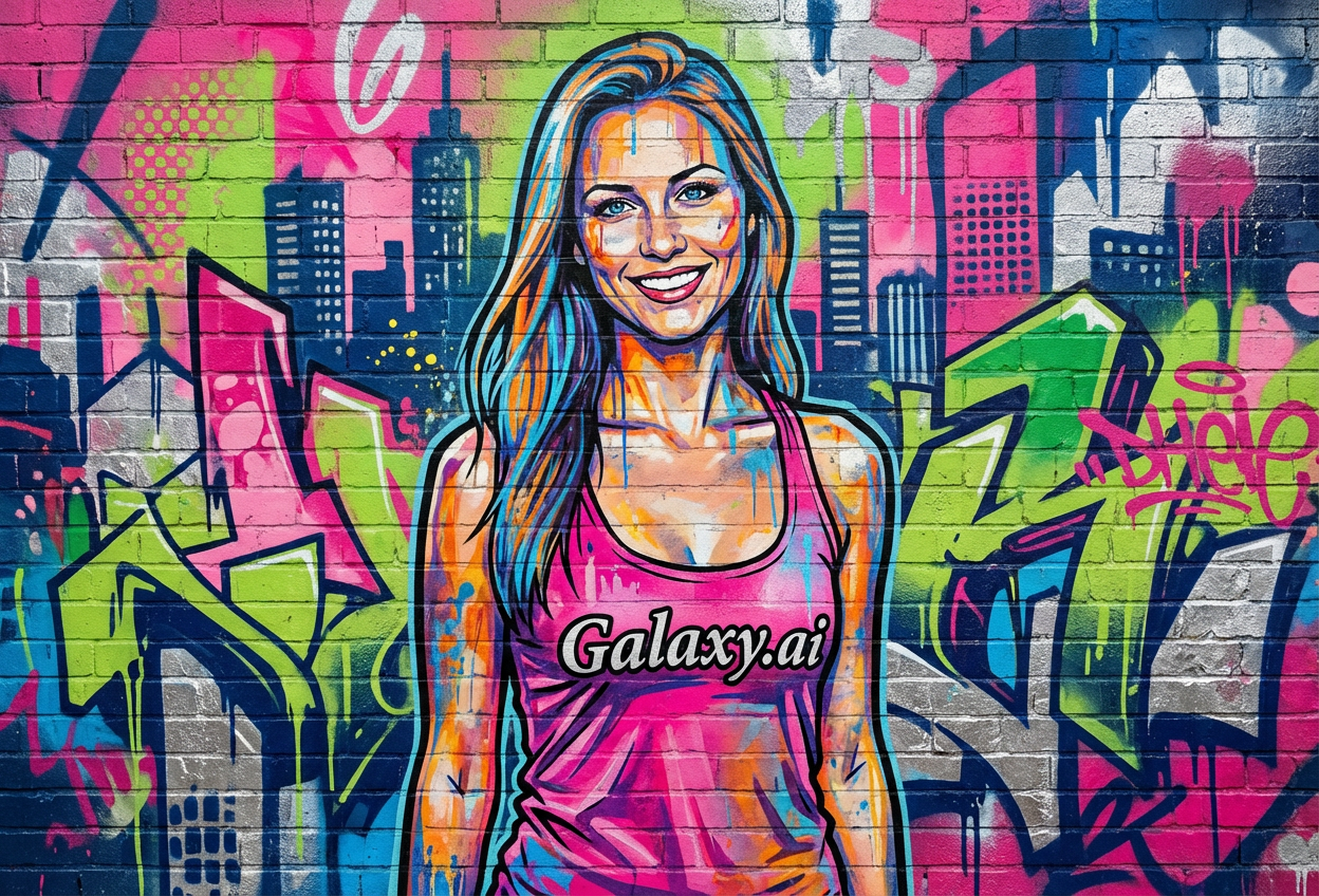 Example created with AI Street Art Filter