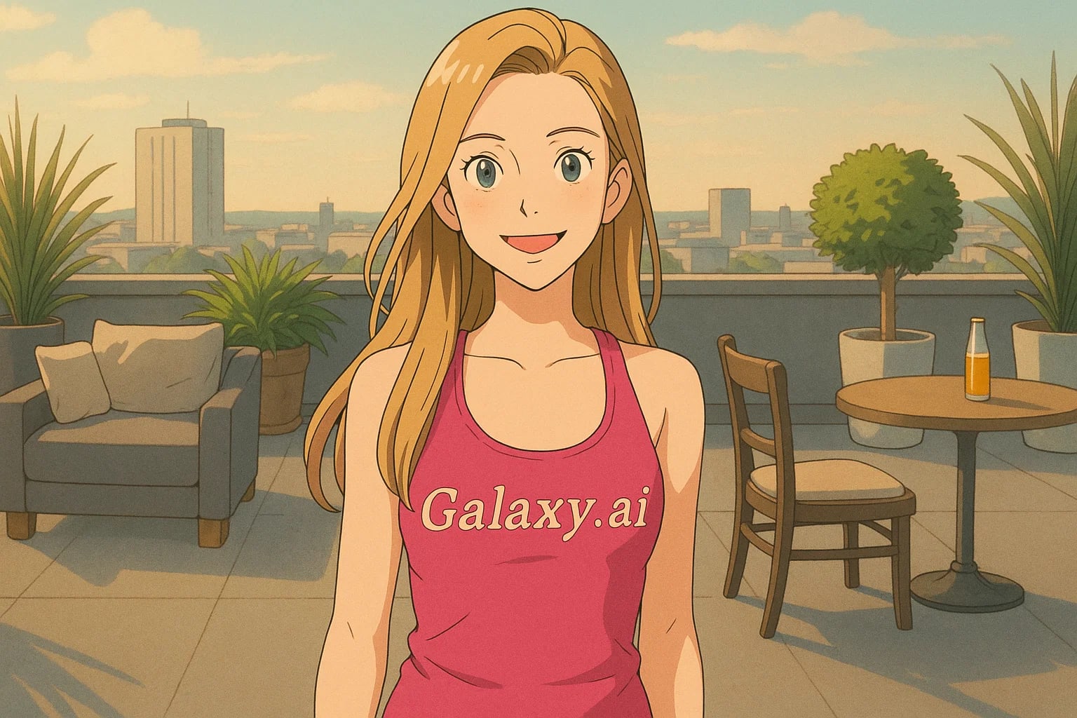 Example created with AI Studio Ghibli Filter