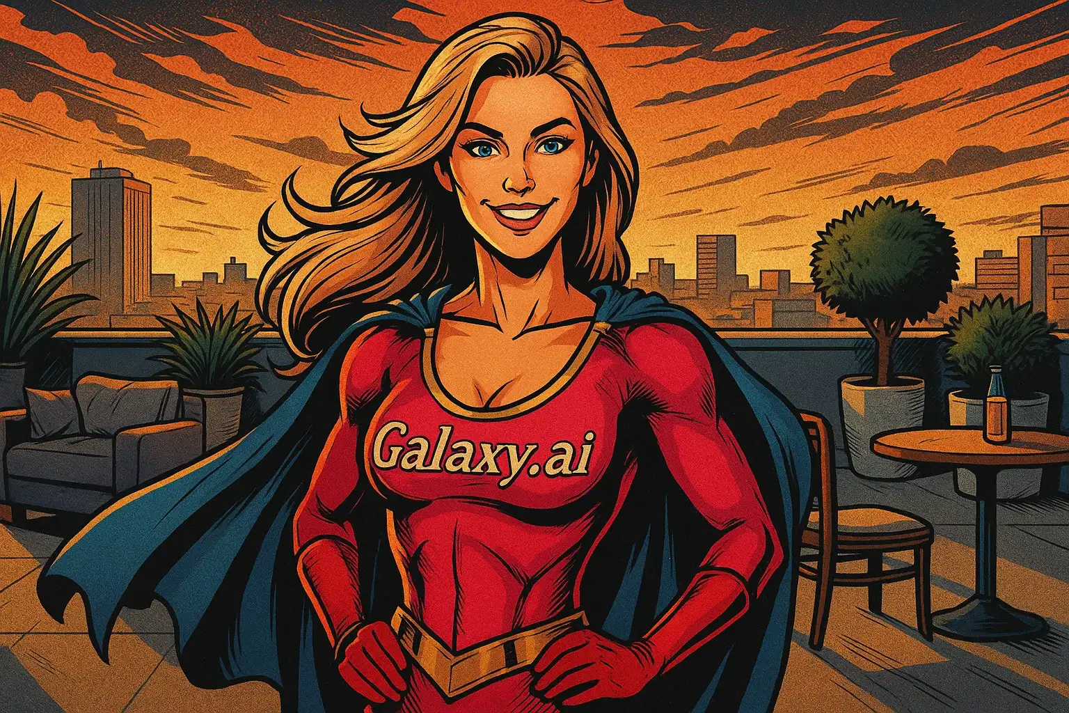 Example created with AI Superhero Filter