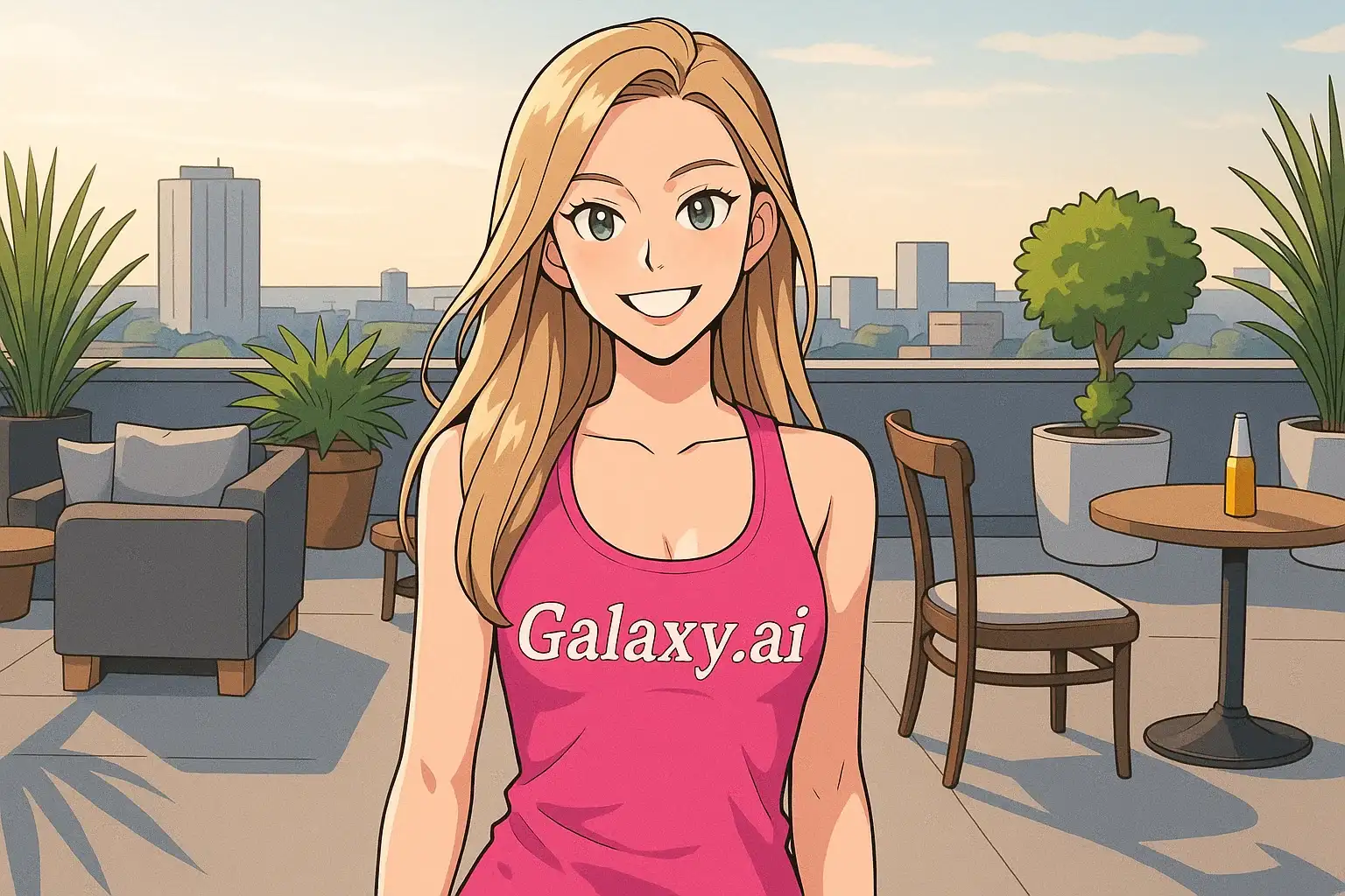 Example created with AI Webtoon Filter